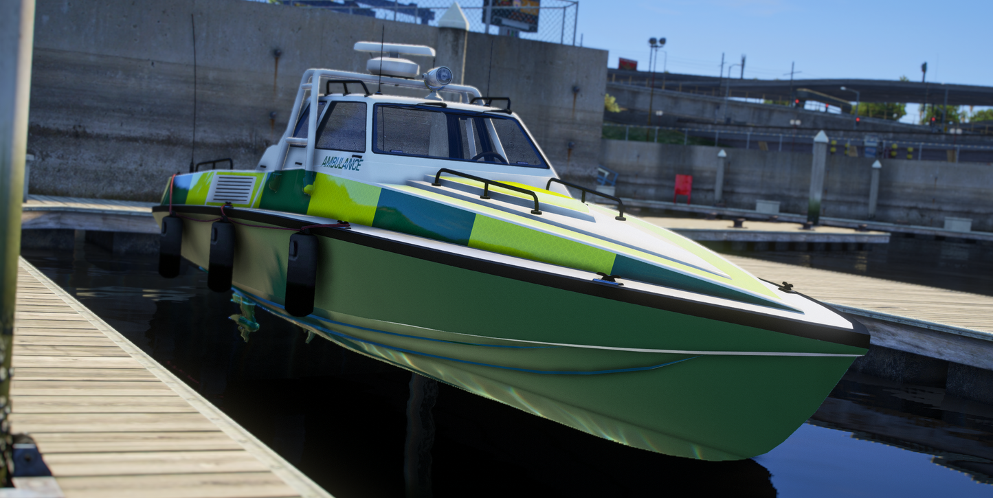 Ambulance Predator ELS (Template Included)