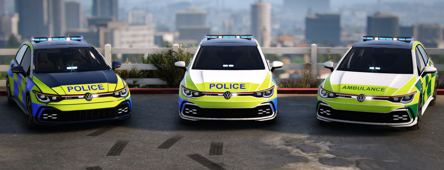 VW Golf 8 GTI Ambulance