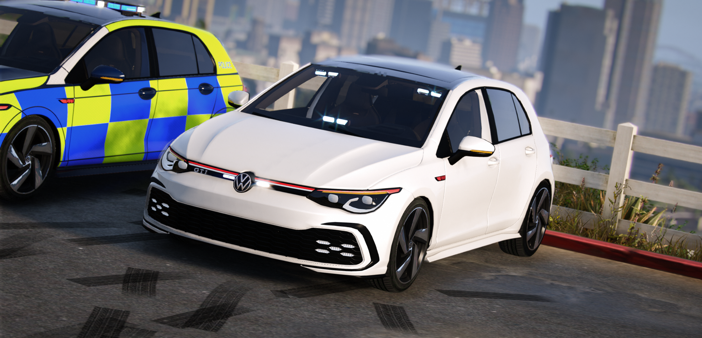 VW Golf 8 GTI Unmarked