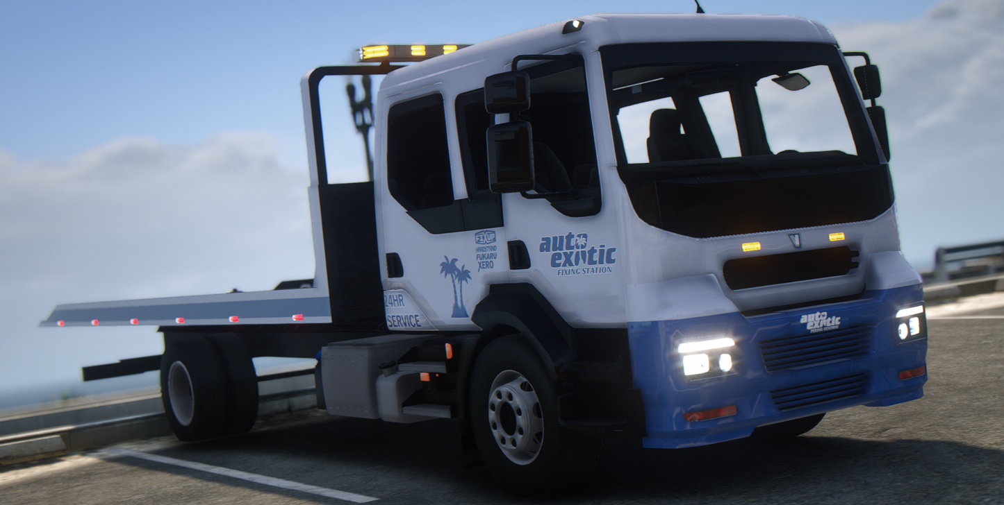 Vulcar Tow Truck ELS (Template Provided)