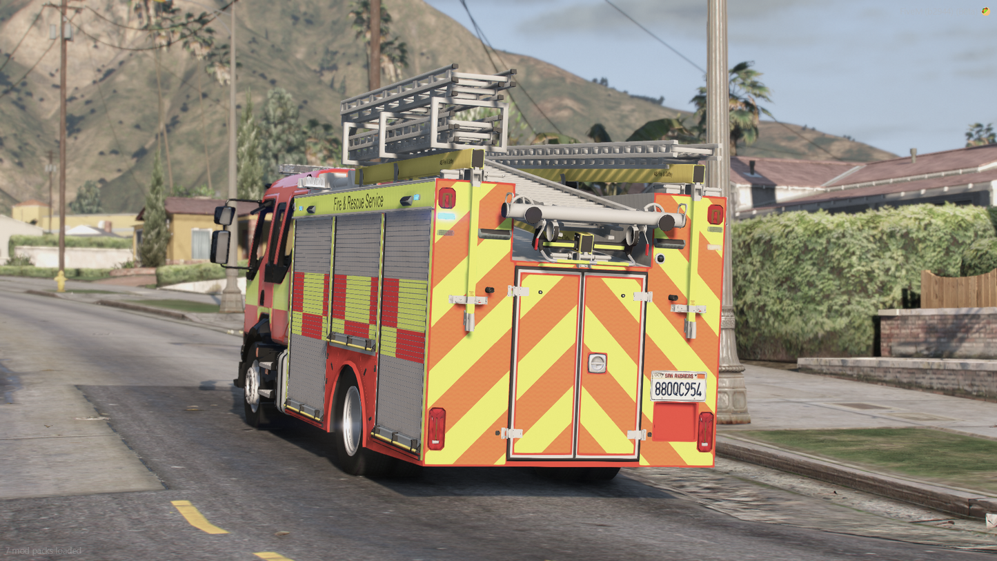 Vulcar Fire Engine Non-ELS