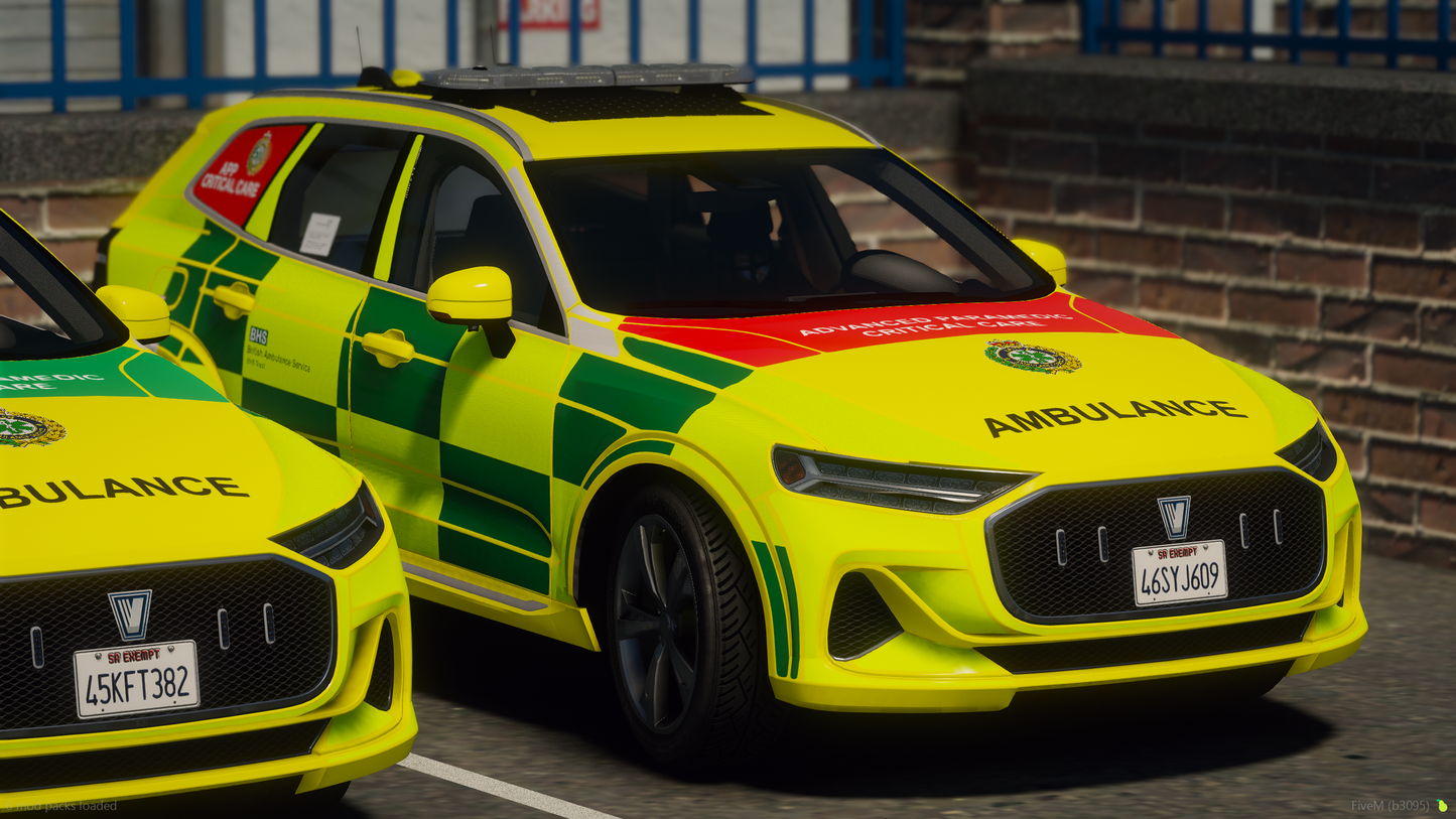 Vulcar 60CX Ambulance ELS (London Style)
