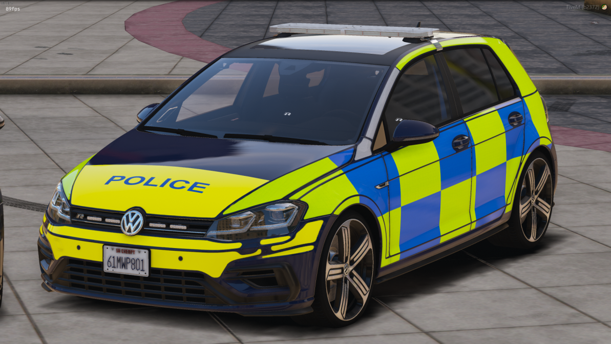 VW Golf R Marked