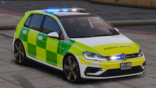 VW Golf R Ambulance NON-ELS