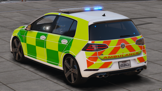 VW Golf R Ambulance NON-ELS