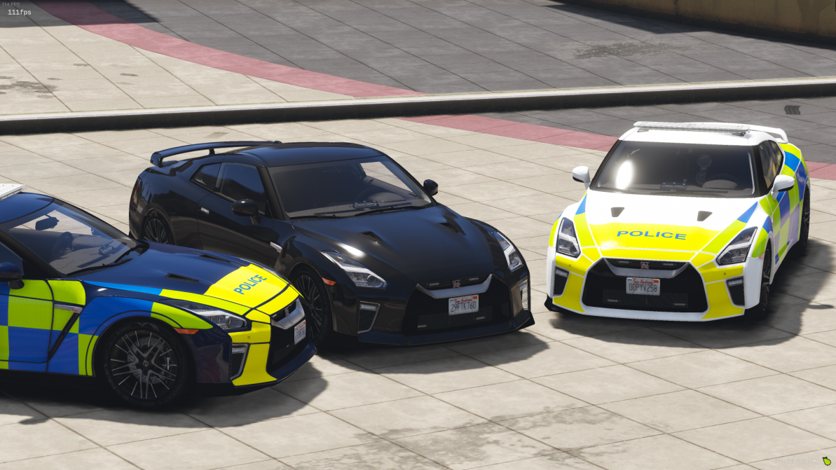 Nissan GTR35 Marked