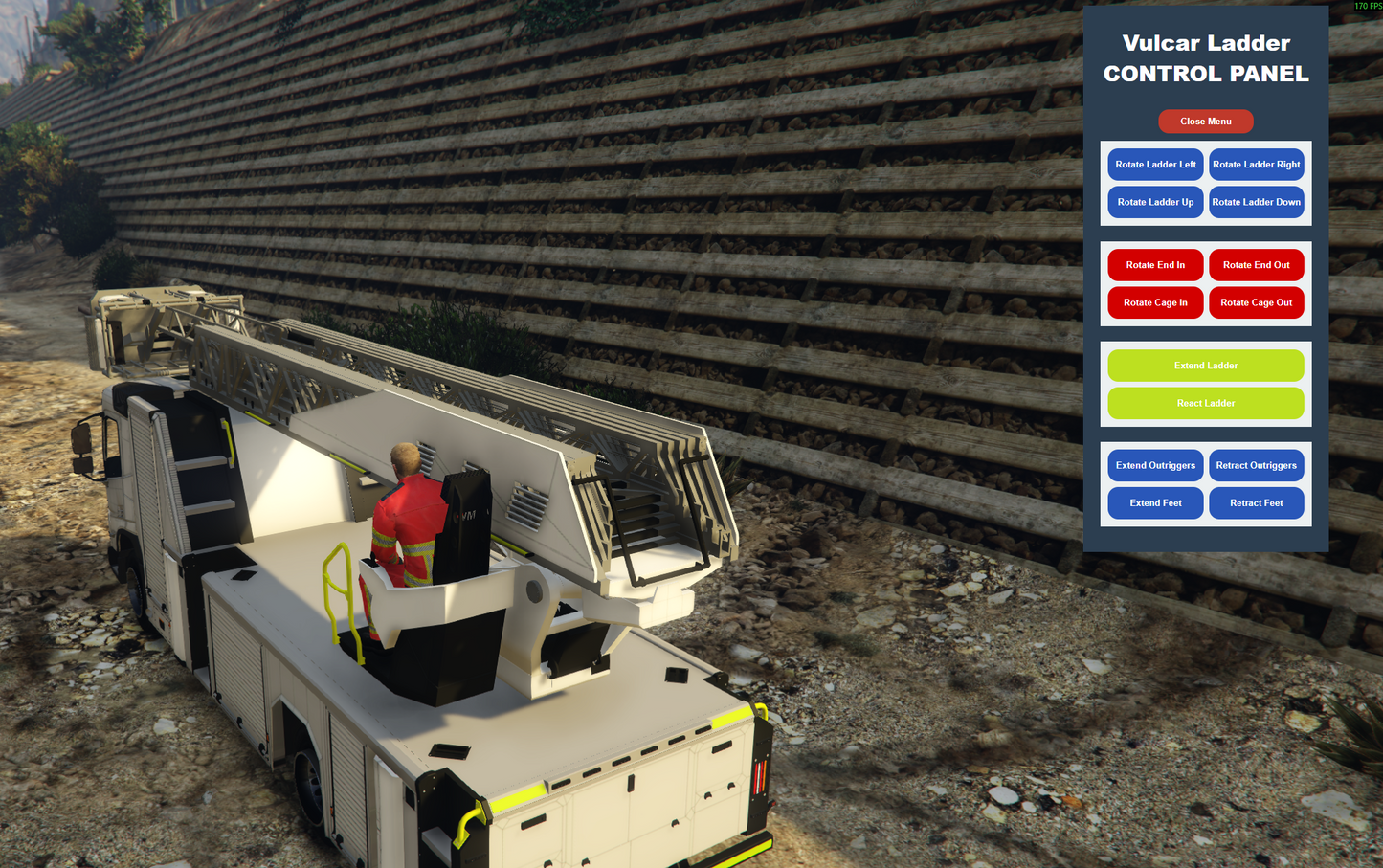 Vulcar FML Ladder Truck ELS