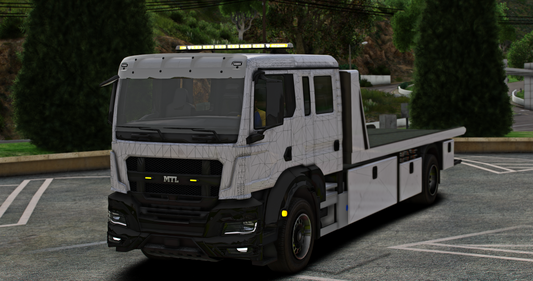 MTL LTG Crew Cab Flatbed STATIC ELS (Template Provided)