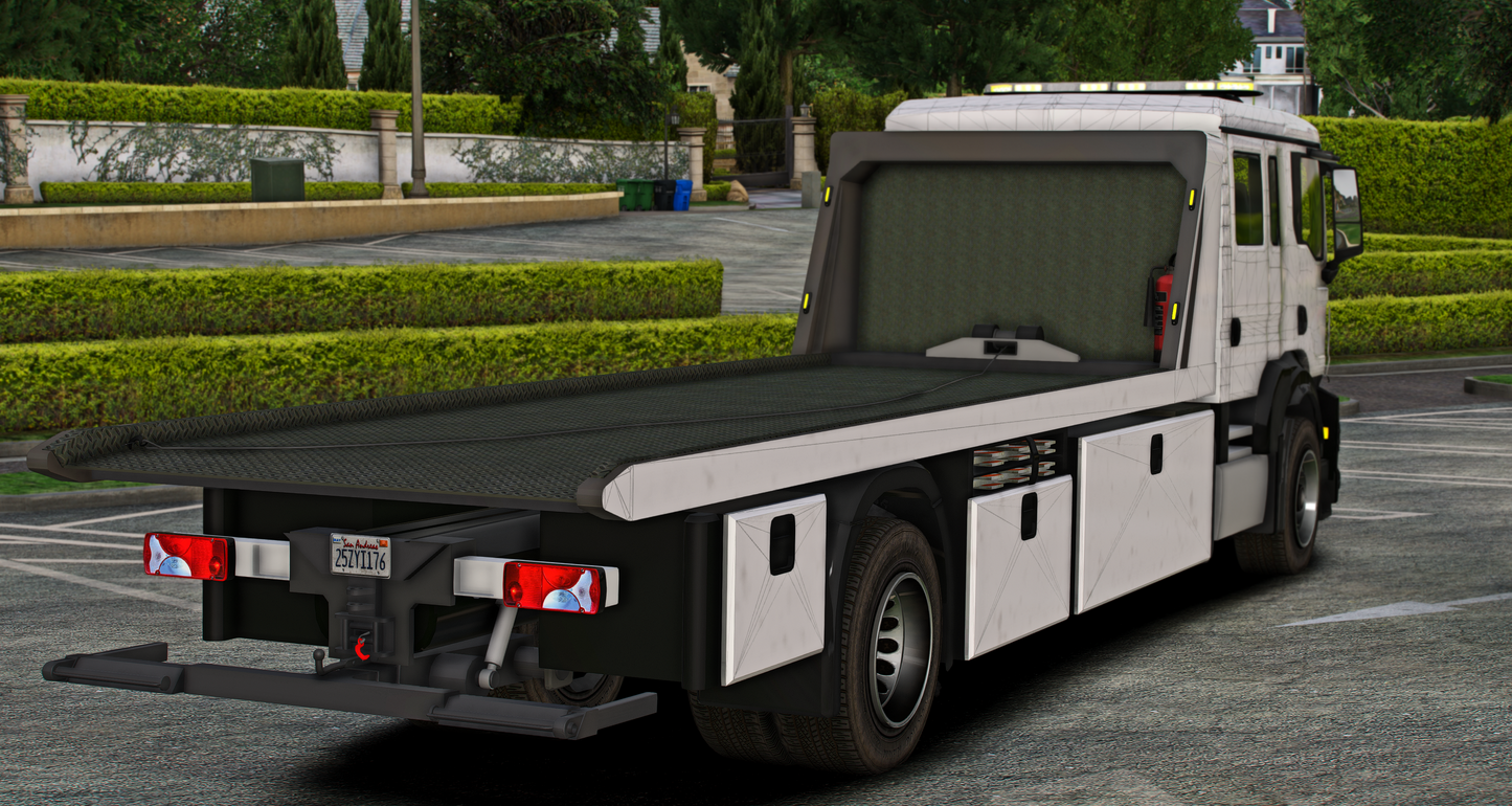 MTL LTG Crew Cab Flatbed STATIC ELS (Template Provided)