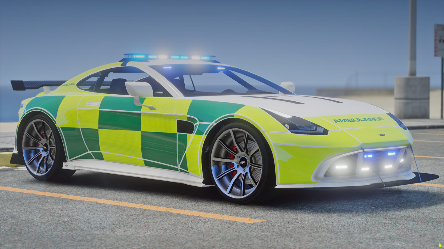 Dewbauchee Rapid GT X Ambulance ELS [With Modkit]