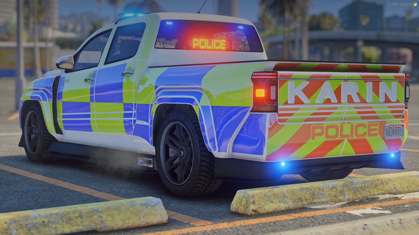 Karin Everon Crew Cab Marked ELS [With Modkit]