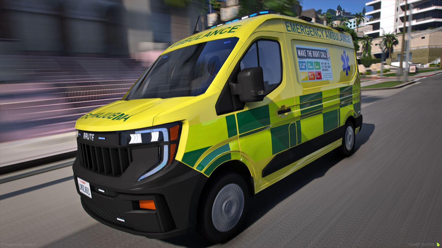 Brute Van Ambulance ELS