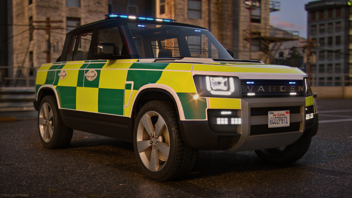 Gallivanter Warden XL Ambulance ELS