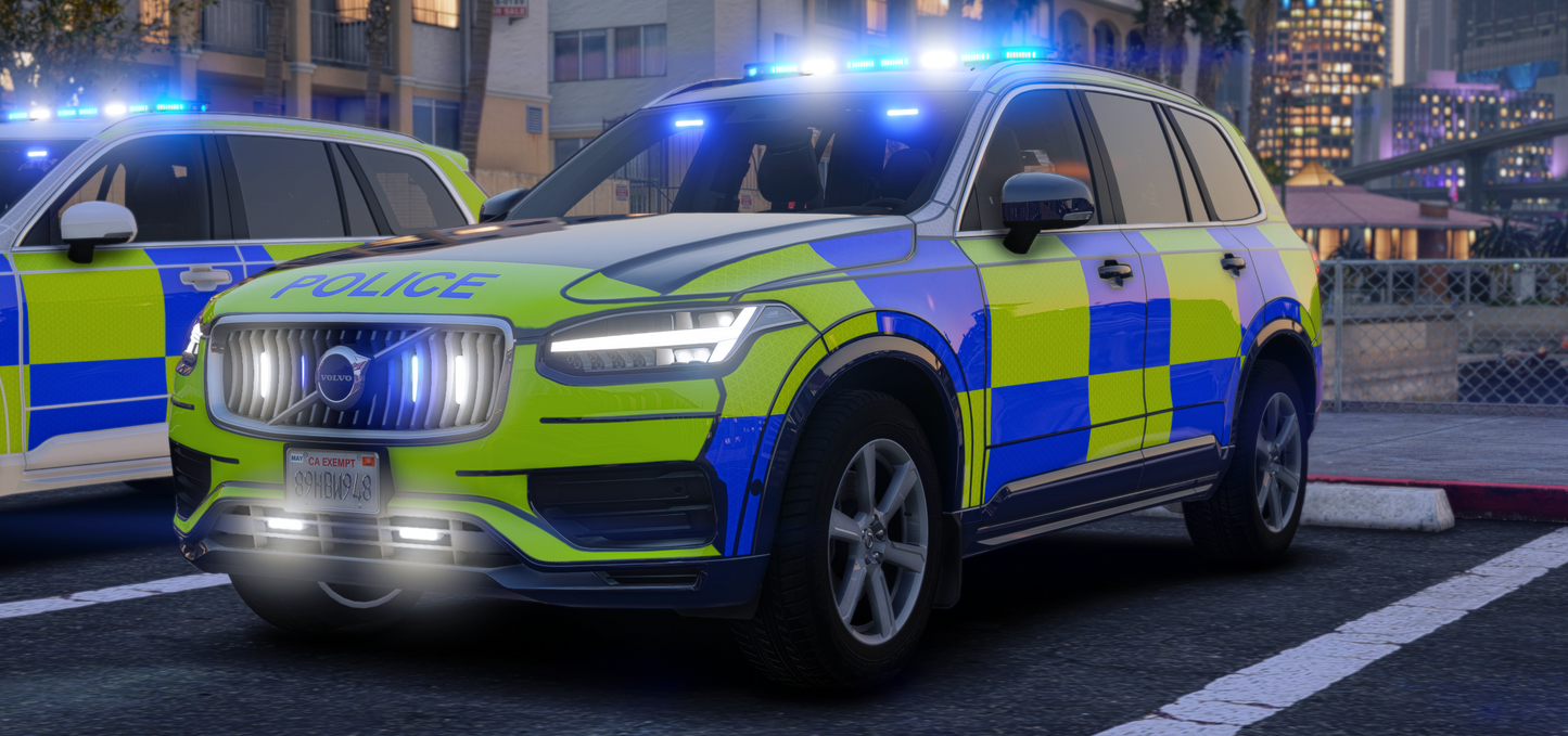 Volvo XC90 Marked/Ambo/Unmarked Pack