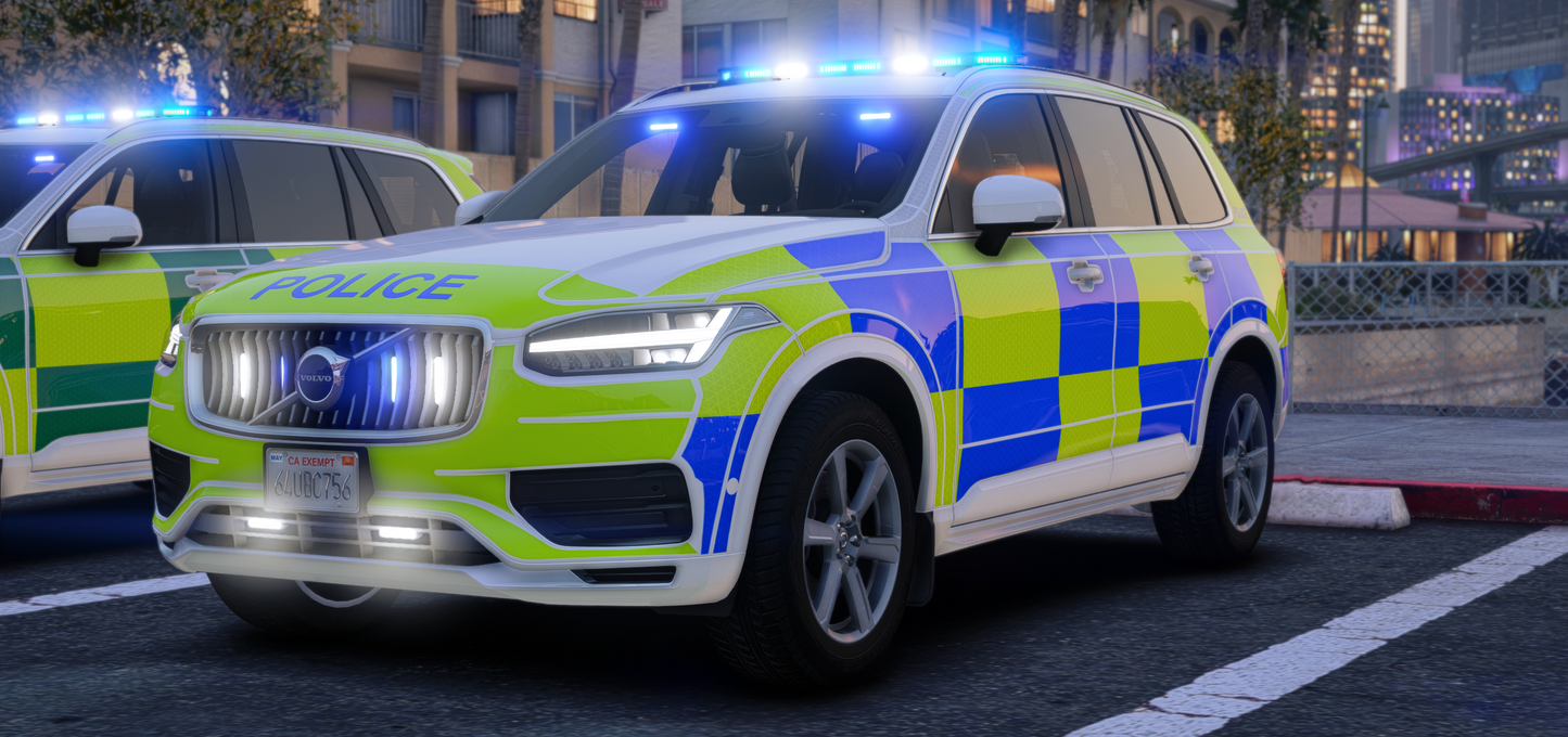 Volvo XC90 Marked/Ambo/Unmarked Pack