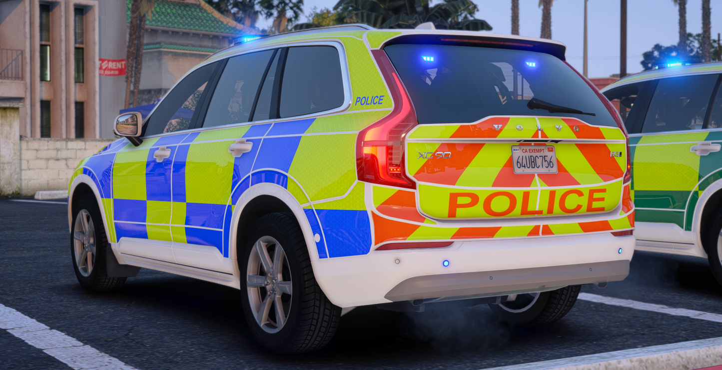 Volvo XC90 Marked/Ambo/Unmarked Pack