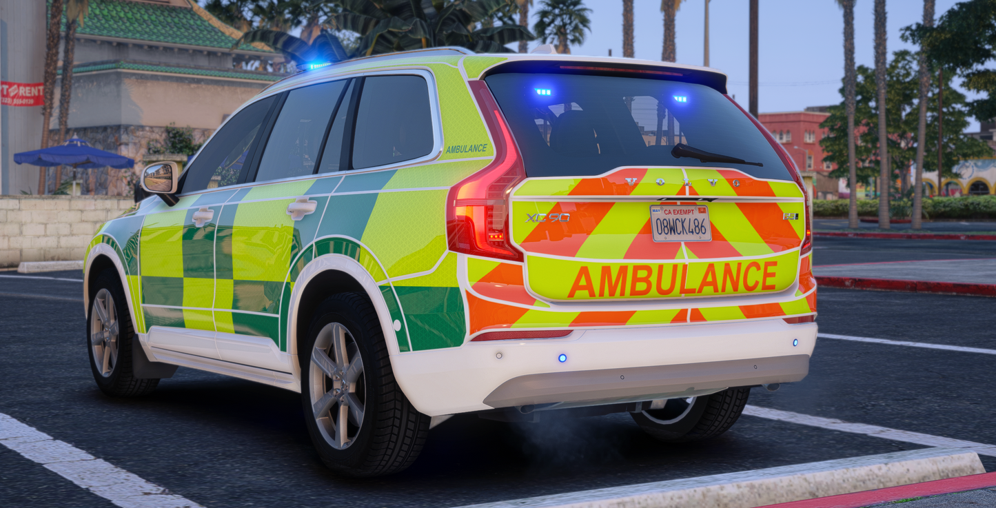 Volvo XC90 Marked/Ambo/Unmarked Pack