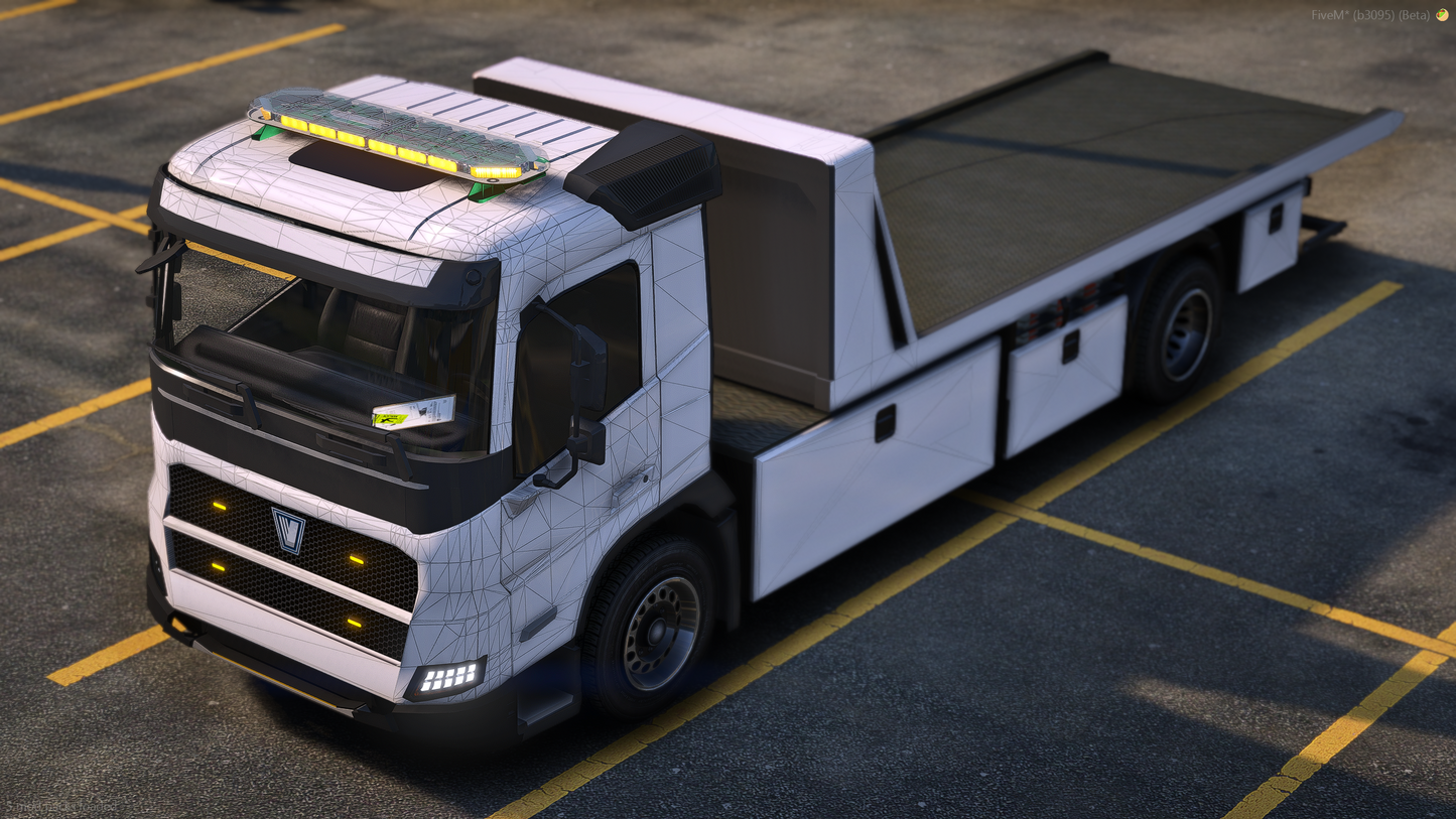 Vulcar FML Tow Truck ELS WB (Template Provided)