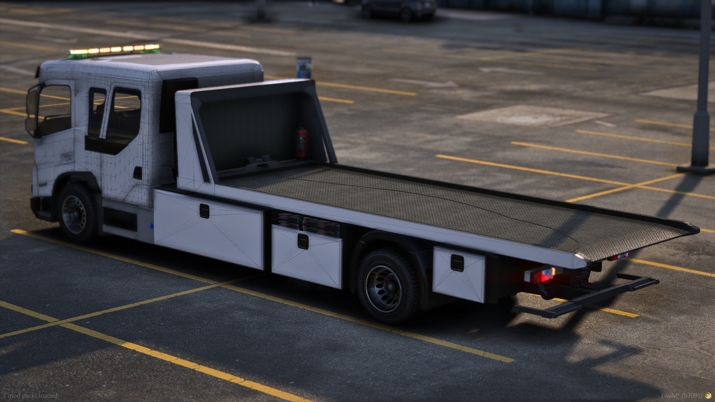 Vulcar FML Crew Cab Flatbed NON-ELS WB (Template Provided)