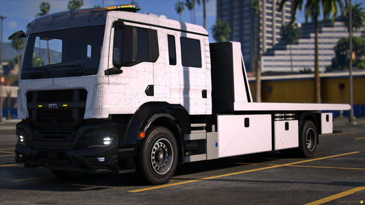 MTL LTG Crew Cab Flatbed WB ELS (Template Provided)