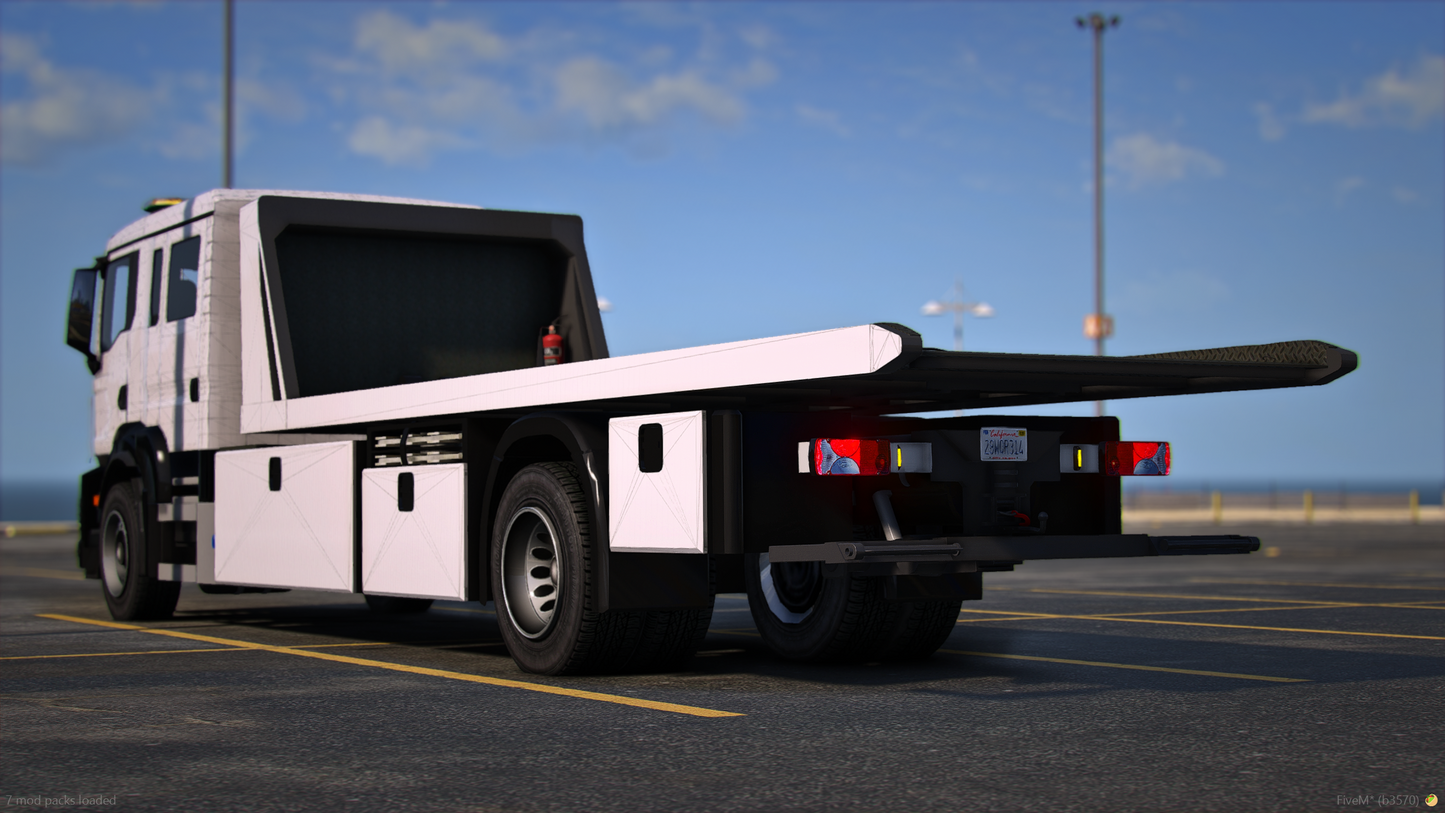 MTL LTG Crew Cab Flatbed WB ELS (Template Provided)
