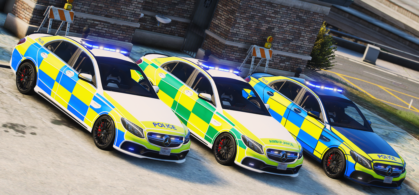 Mercedes C63S Saloon Ambulance