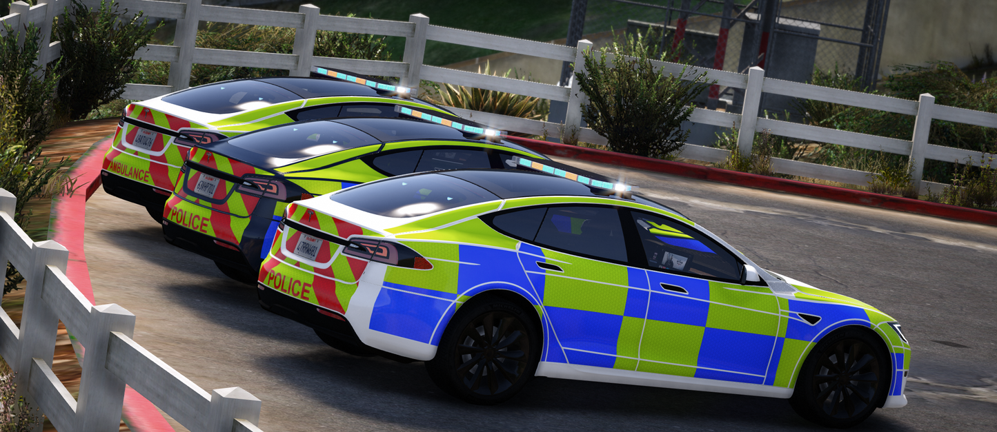 Tesla Model S Plaid Marked