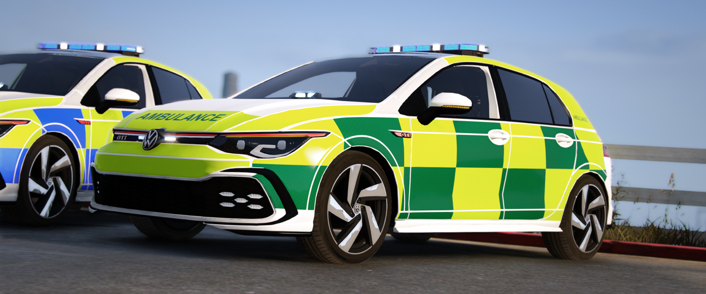 VW Golf 8 GTI Ambulance