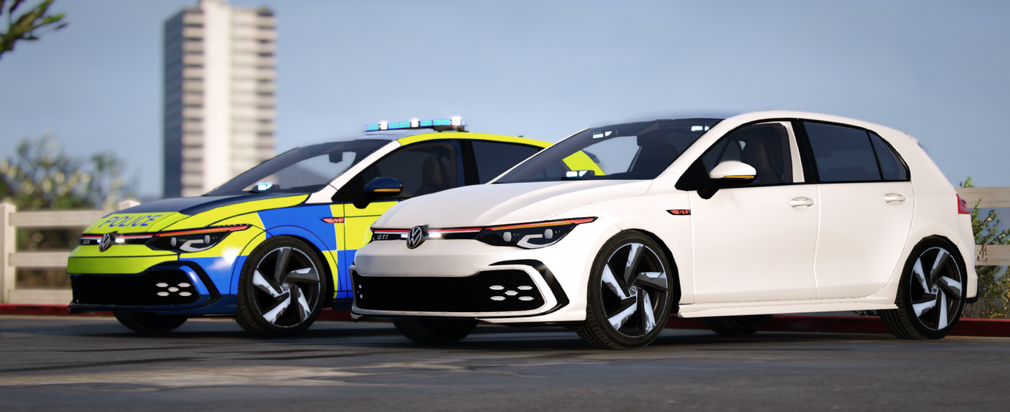 VW Golf 8 GTI Unmarked