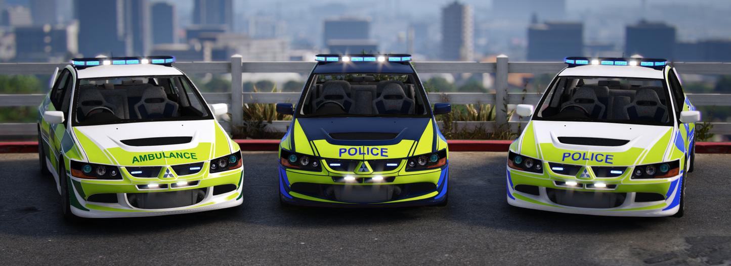 Mitsubishi Evo VIII Marked