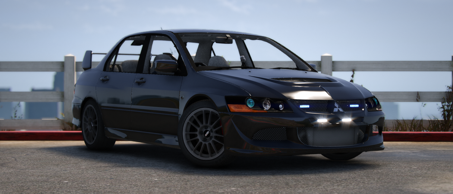 Mitsubishi Evo VIII Unmarked