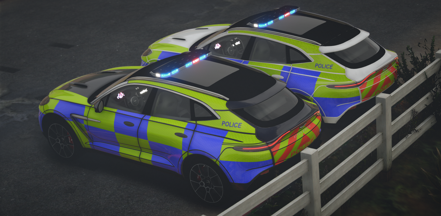 Aston Martin DBX Marked