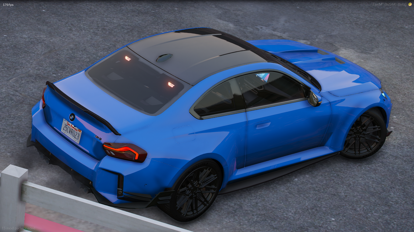 BMW M2 G87 Widebody Marked and Unmarked