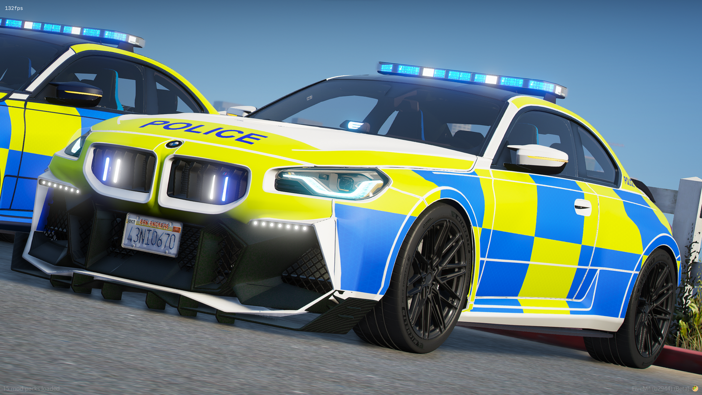 BMW M2 G87 Widebody Marked and Unmarked