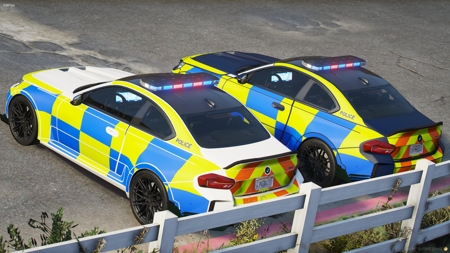 BMW M2 G87 Widebody Marked and Unmarked