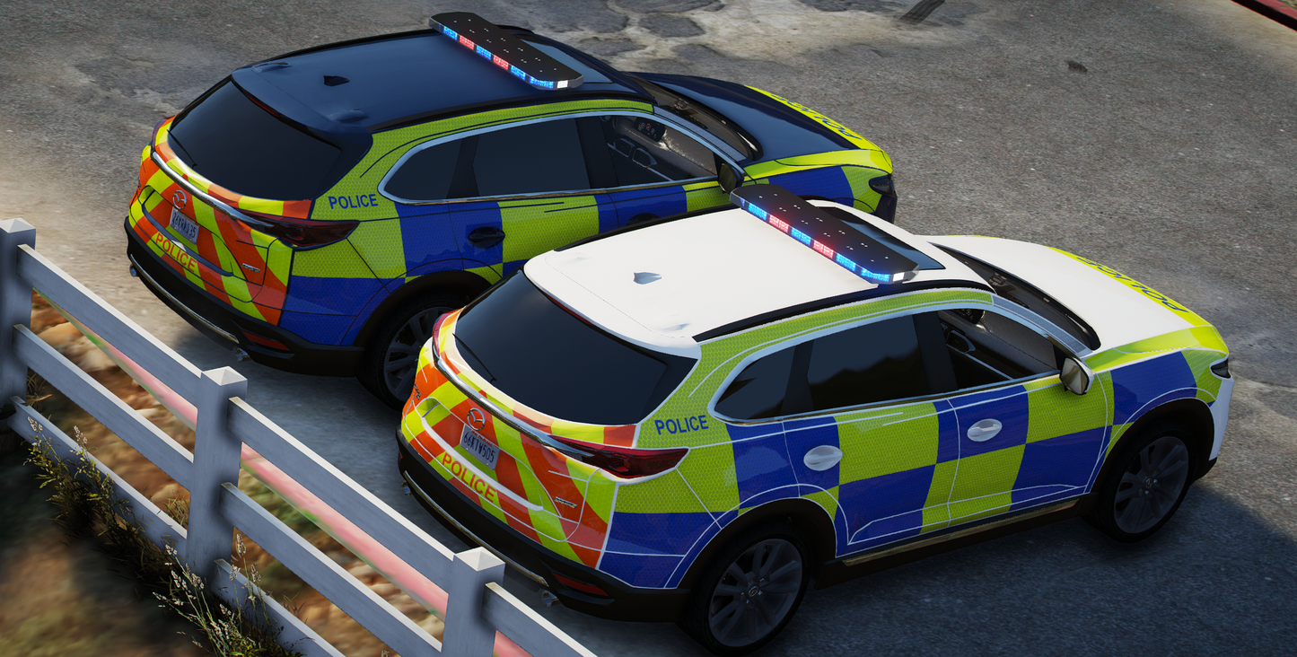 Mazda CX9 Marked and Ambulance