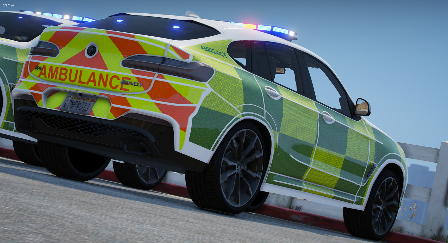 BMW X4M40i Ambulance