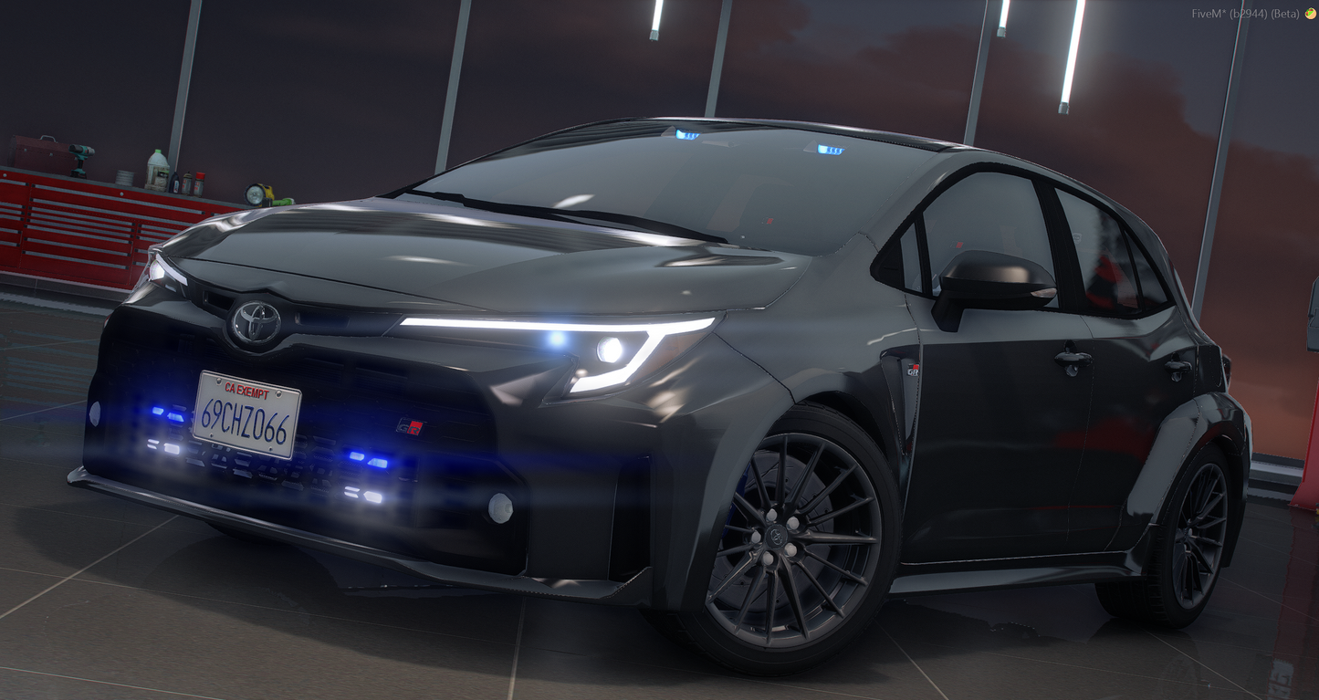 Toyota Corolla GR Unmarked