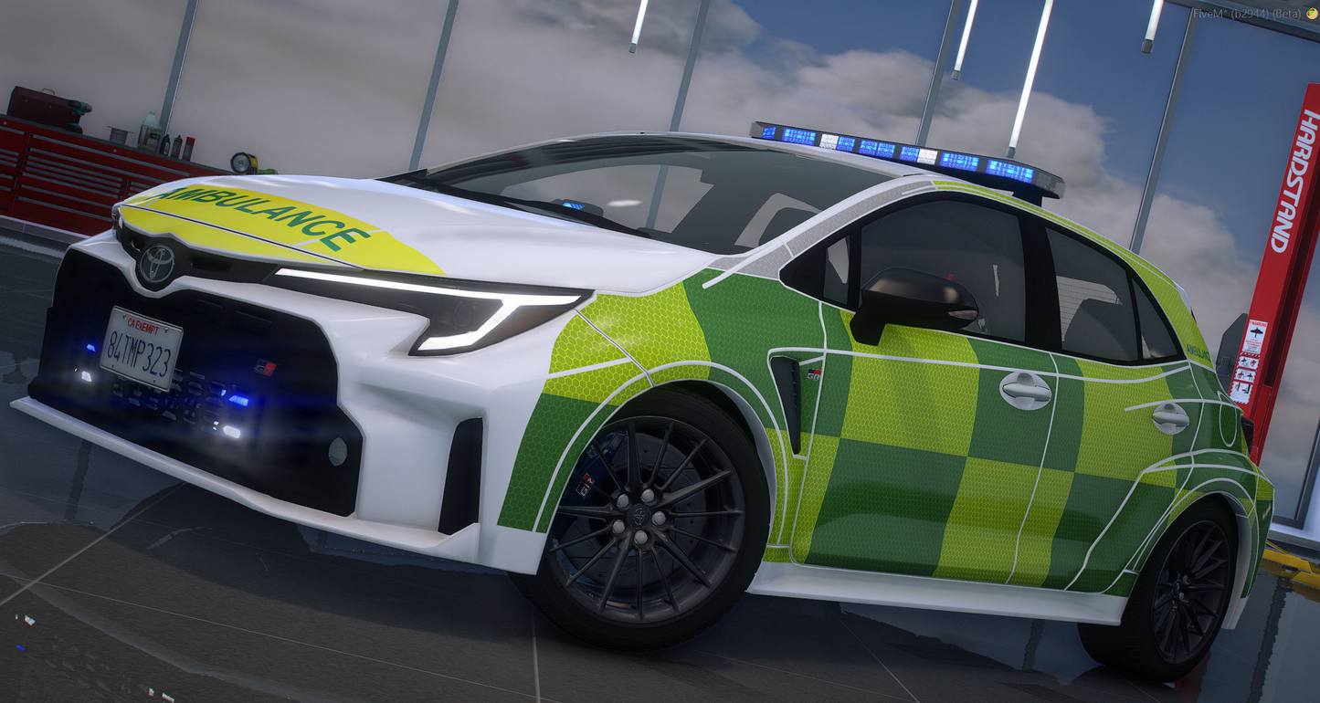 Toyota Corolla GR Ambulance ELS [Debadged]