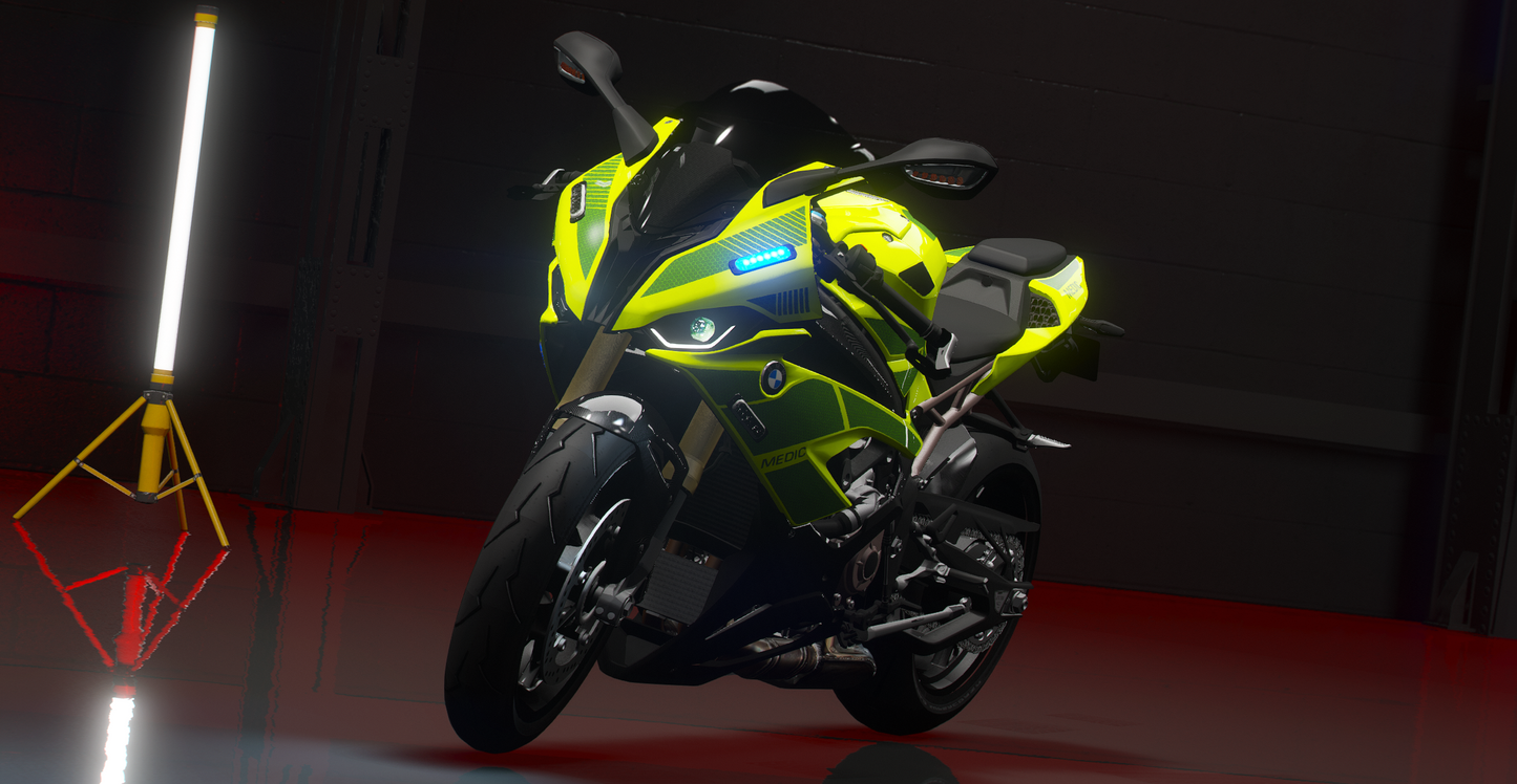 BMW M1000rr Ambulance NON-ELS