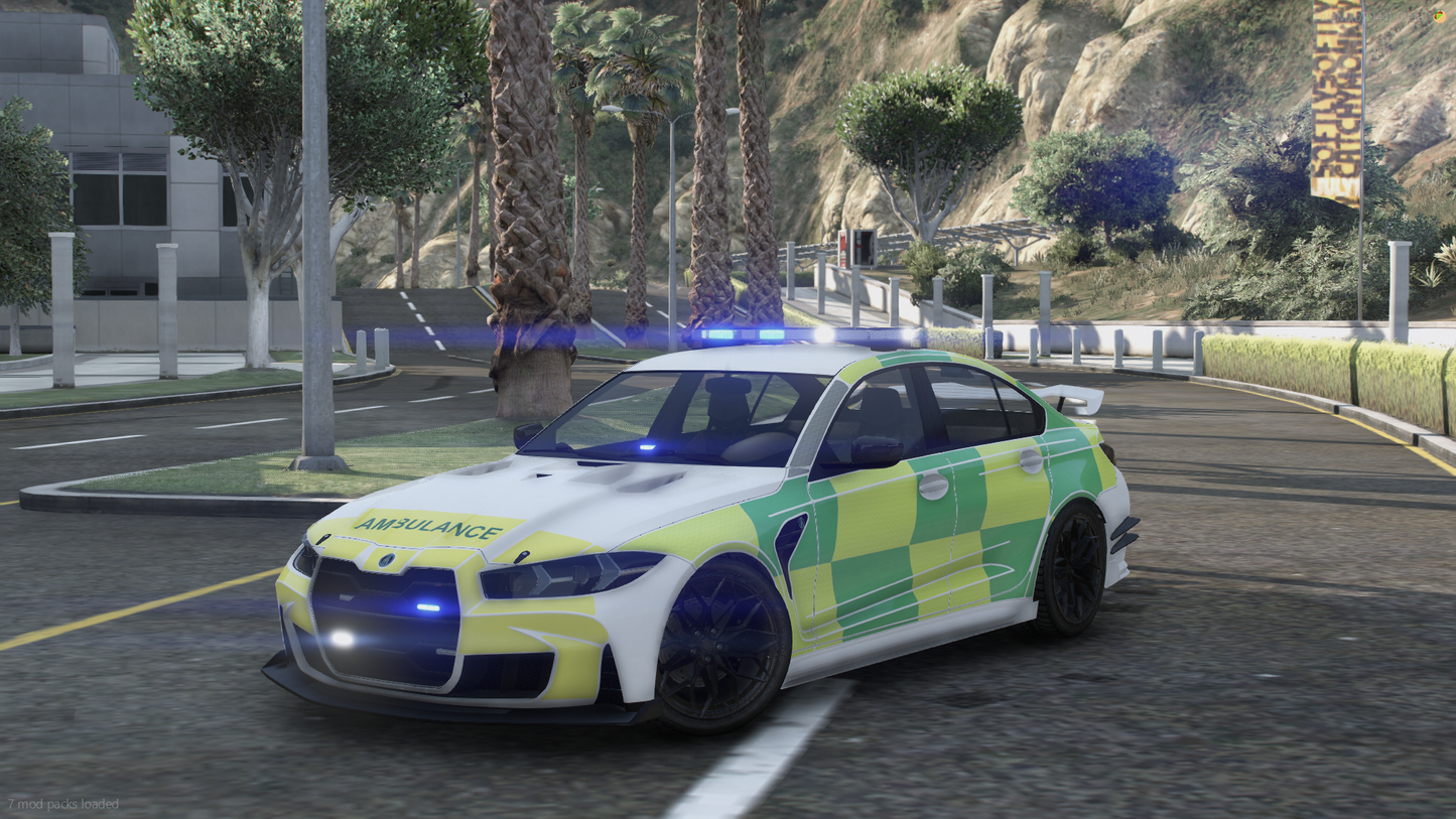Ubermacht Sentinel GTS Non-ELS [POL, AMB, JRU / Includes Tuning]