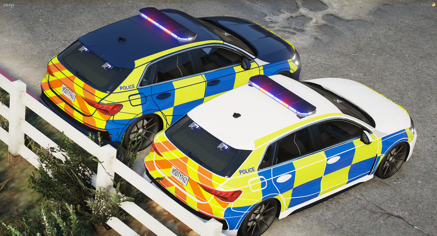 Audi RS3 Sport Back Marked [Debaged]