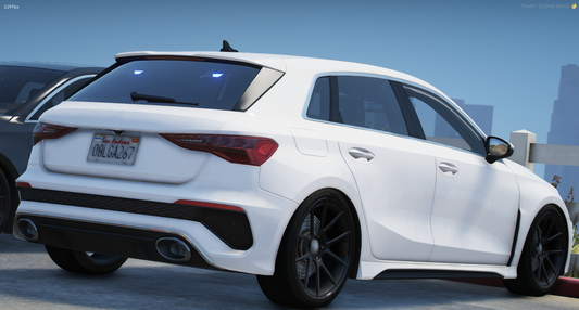 Audi RS3 Sport Back Unmarked [Debaged]