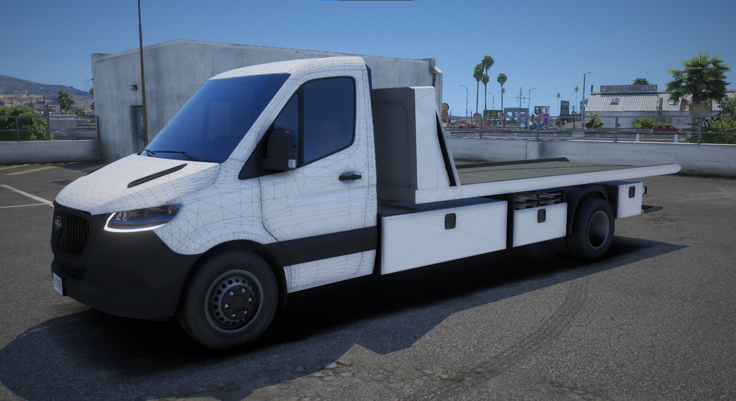 Benefactor Recovery Flatbed (Template Provided)