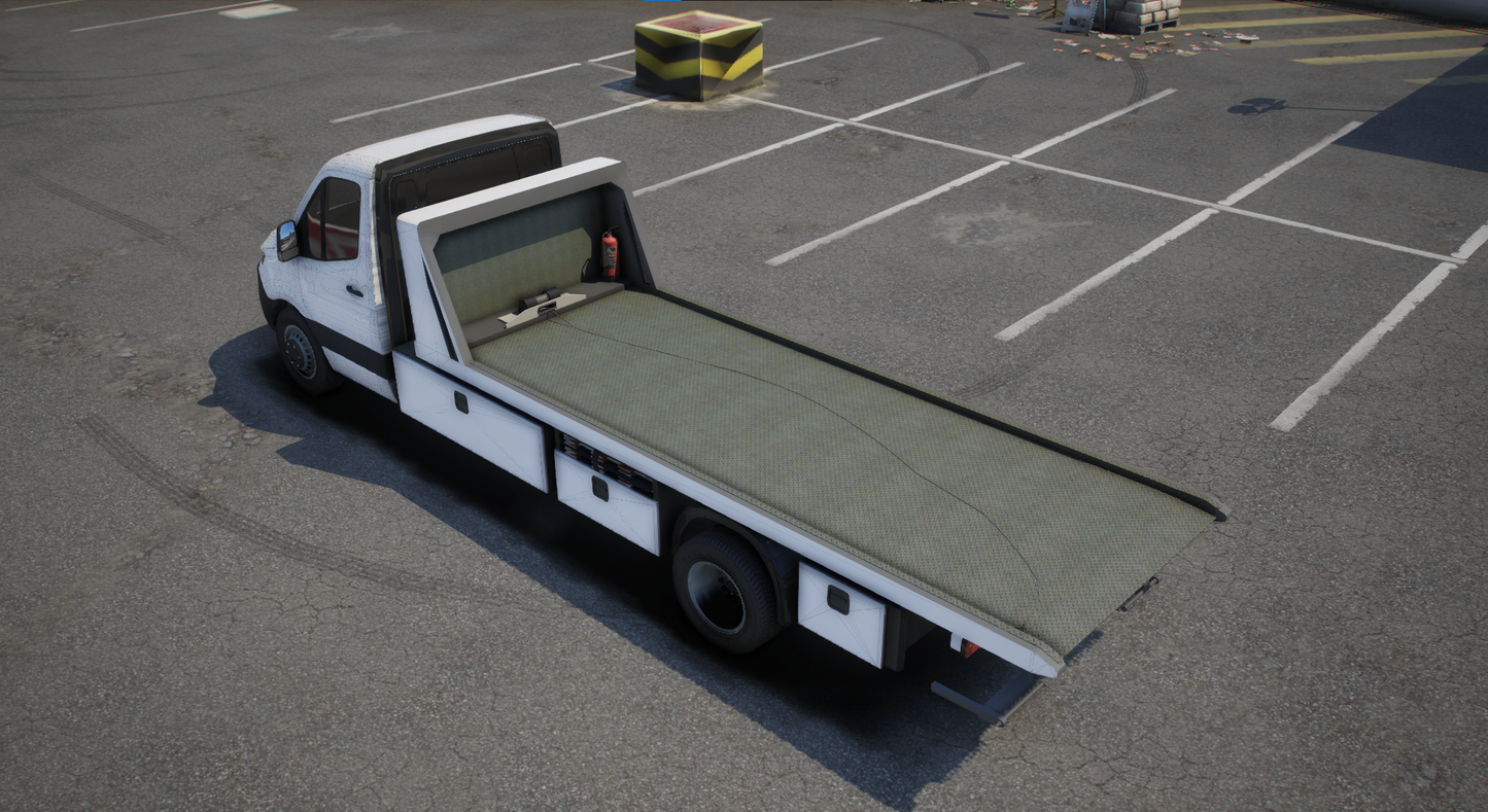 Benefactor Recovery Flatbed (Template Provided)