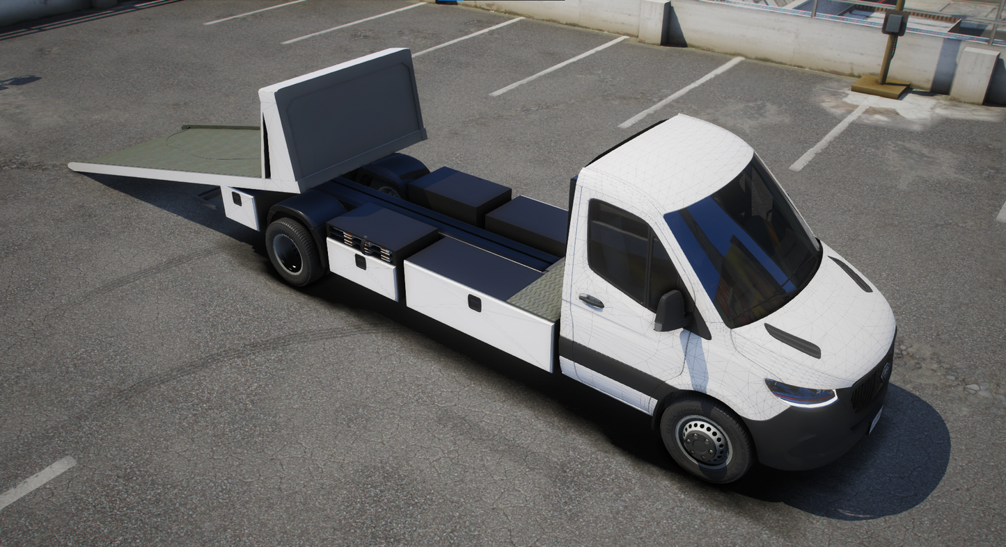 Benefactor Recovery Flatbed (Template Provided)