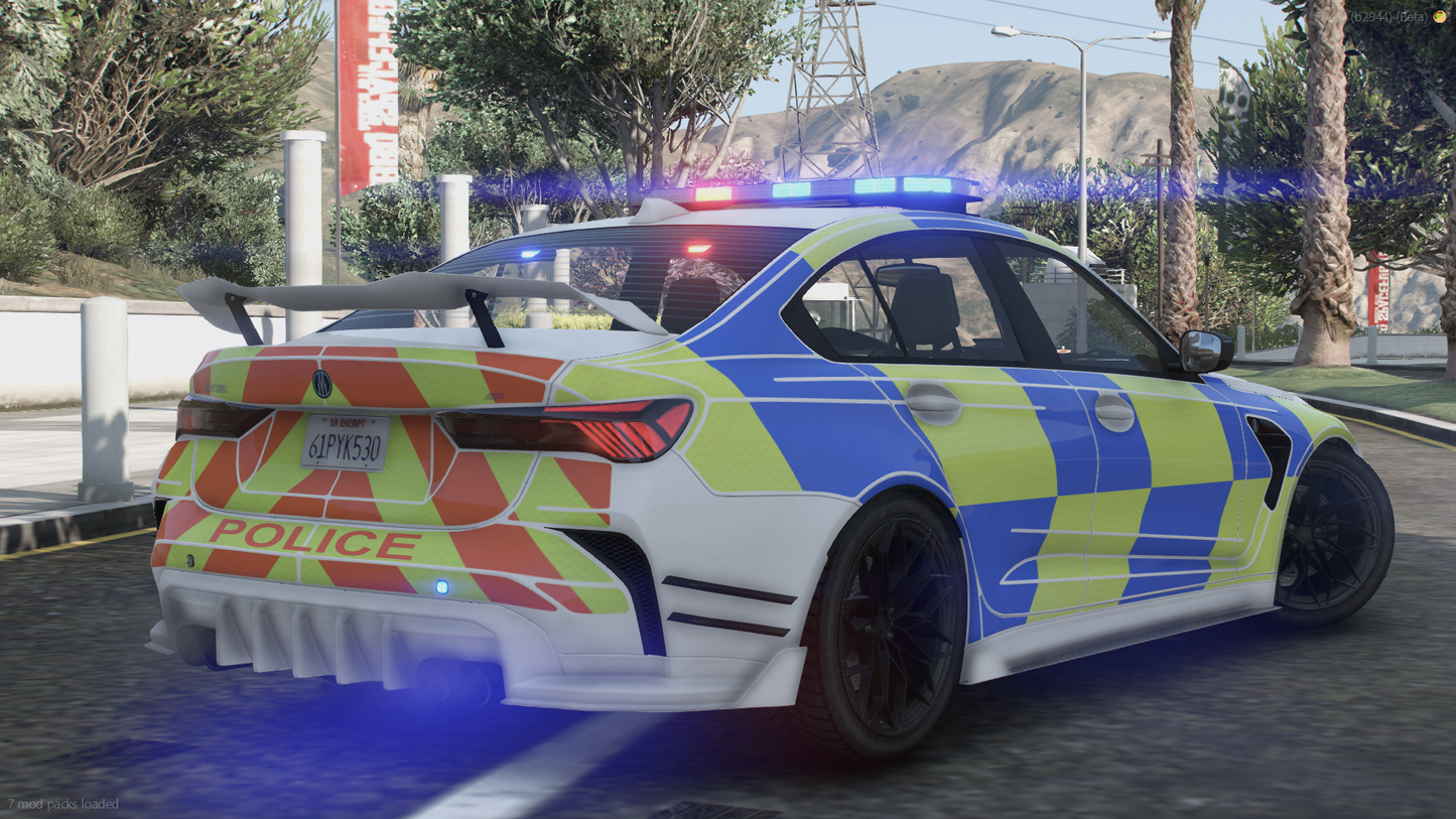 Ubermacht Sentinel GTS Non-ELS [POL, AMB, JRU / Includes Tuning]